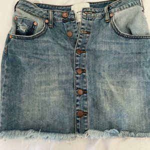 ✨One Teaspoon✨ Jean Skirt